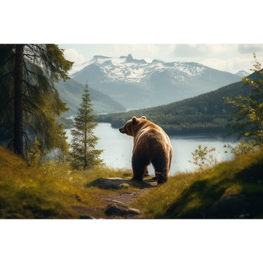 Grizzly Bear Painting